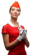 Photo: Pretty stewardess Pretty stewardess
