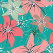 Vector: seamless floral pattern seamless floral pattern