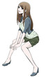 Vektor: 私服 女性 私服 女性