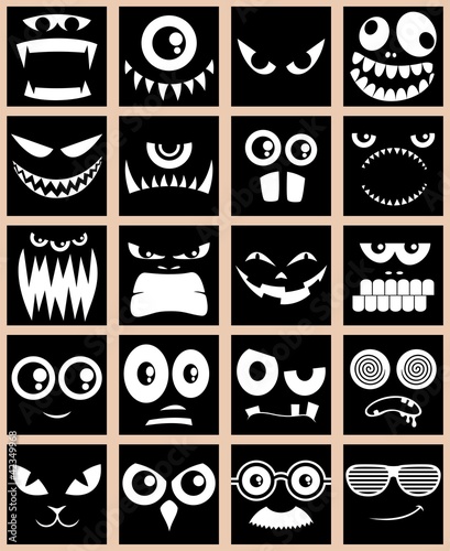 Vektor: Avatars – Black Avatars – Black