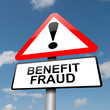 Benefit fraud concept.