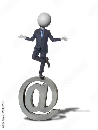 Photo: zen emailing Headman concept zen emailing Headman concept