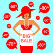 Vector: sale sale