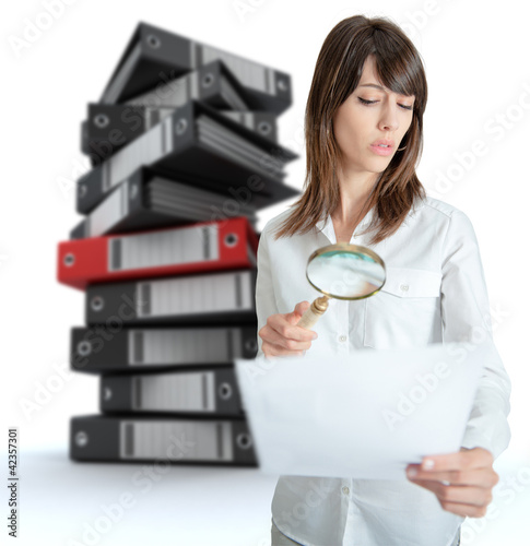 Photo: Document tracing Document tracing