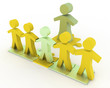 Illustration: Conceptual leadership concept Conceptual leadership concept