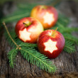 Foto: Weihnachtszeit, Äpfel Weihnachtszeit, Äpfel