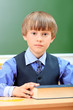 boy in classroom