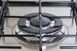 Gas oven with five rings
