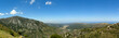 Panoramic view from road to Lasithi Plateau