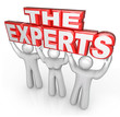 The Experts Professional People Help Solve Problem