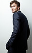 Elegant young handsome man.