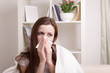she suffers a cold