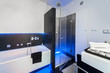 Modern bathroom with shower