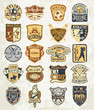 Classic sports old badges