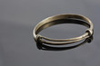 closeup of old anklet
