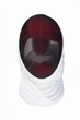 fencers mask on a white background