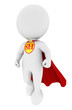 Foto: 3d white people superhero 3d white people superhero