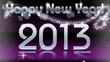 Happy New Year 2013 - Violet