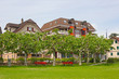 House and garden taken near Lucern, Switzerland