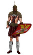 soldier on guard