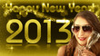 Happy New Year 2013 - Diva Gold