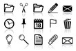 Vektor: Office icon set Office icon set