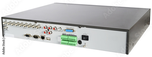 Photo: Video recorder back view Video recorder back view