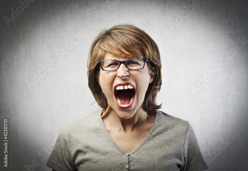 Foto: Furious woman Furious woman
