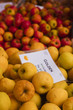Apples on sale at a French market