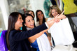 Women shopping