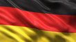 Video: Seamless German Flag waving in the wind Seamless German Flag waving in the wind