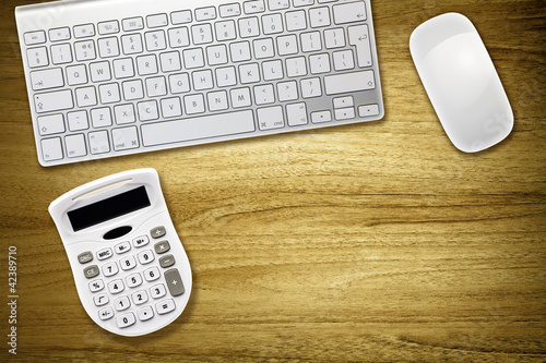 Photo: desktop calculator desktop calculator
