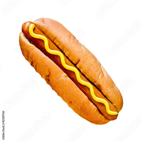 Foto: hot dog isolated hot dog isolated