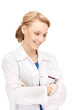 attractive female doctor
