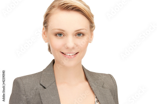 Photo: happy and smiling woman happy and smiling woman
