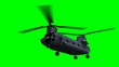 Video: CH-47 Helicopter on green CH-47 Helicopter on green