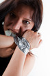 kidnapped young woman