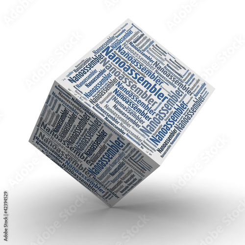 Illustration: Nanoassembler - Würfel / Cube Nanoassembler - Würfel / Cube