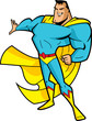 Big Chin Superhero