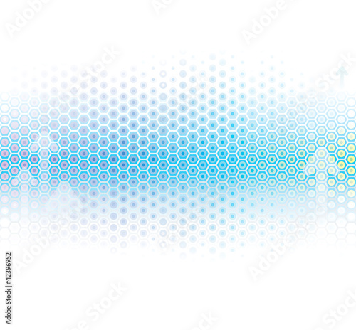 Vector: Abstract background in light blue. Abstract background in light blue.
