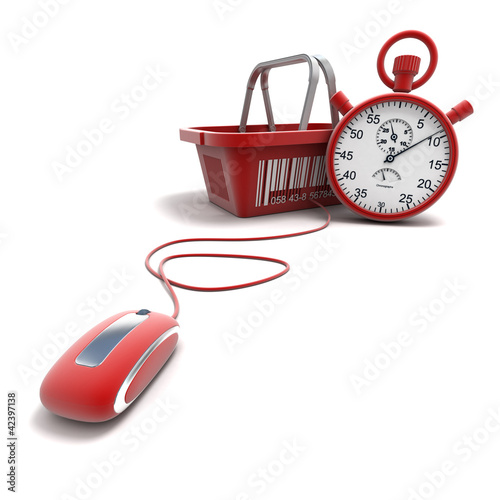 Illustration: Online speed shopping Online speed shopping