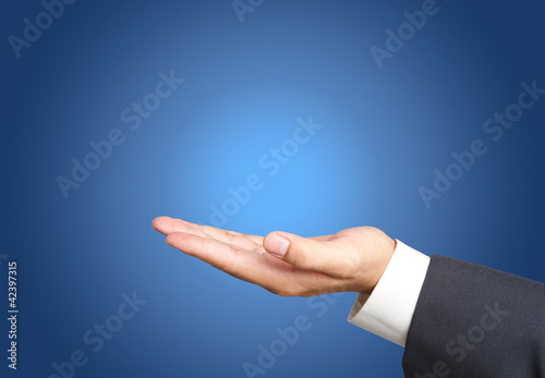 Photo: Business hand Business hand