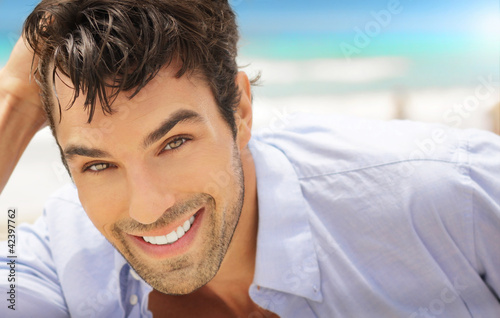 Photo: Man with big smile Man with big smile