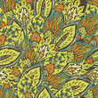 Vector seamless eastern pattern