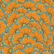 Vector seamless eastern pattern