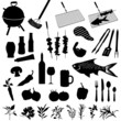 Grillen, Barbecue, Grillgut, Grillparty, Vektor Grafiken