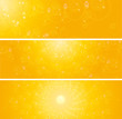 shiny sunlight summer concept web banners