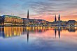Hamburg im Abendlicht