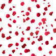 Seamless rose petals