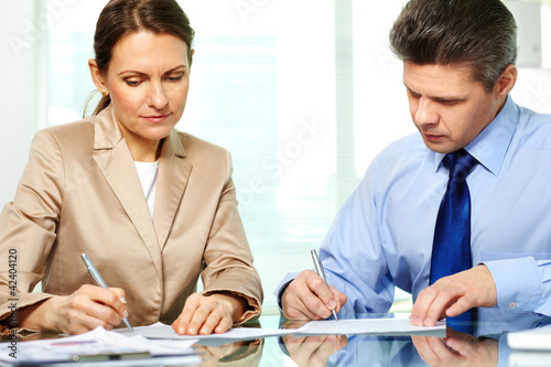 Photo: Working together Working together